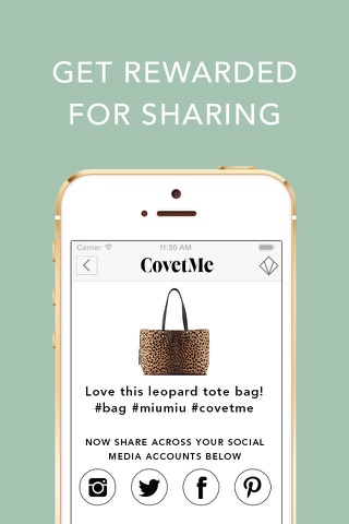 Covet.Me - Sharing deserves a reward screenshot 3