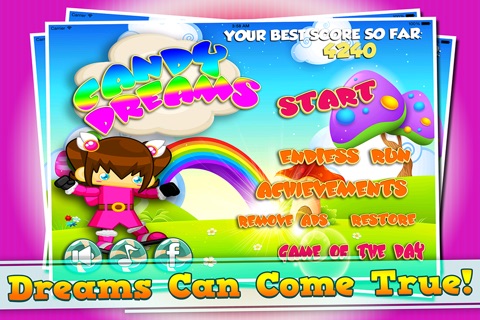 A Adventure In Candy Dreams - A Peppermint Swirl Gooey Gumdrop Journey screenshot 3