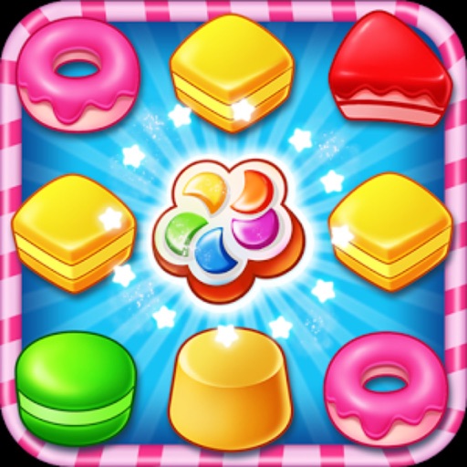 Crunch Kandy Boom HD-Match and Crush Cookies icon