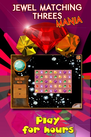 Jewel Matching Threes Mania Pro screenshot 3