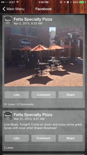 Fetta Specialty Pizza & Spirits(圖5)-速報App