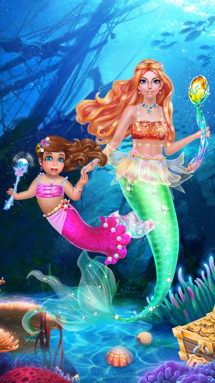 Mermaid Family: Underwater Fun screenshot-3