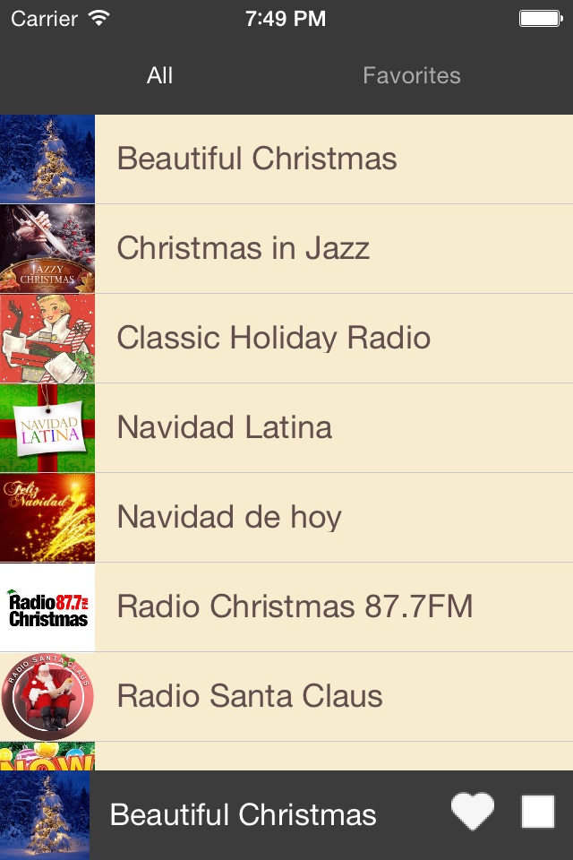 Radio Navidad screenshot 2