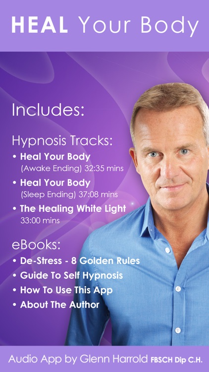 Heal Your Body by Glenn Harrold: Hypnotherapy for Health & Self-Healing