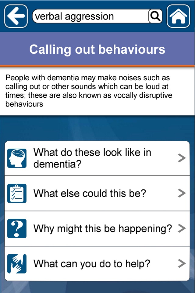 Care4Dementia screenshot 2