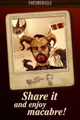 Poe Yourself - Take a photo and enjoy macabre! screenshot 3