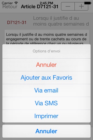 Code du Travail 2015 screenshot 4