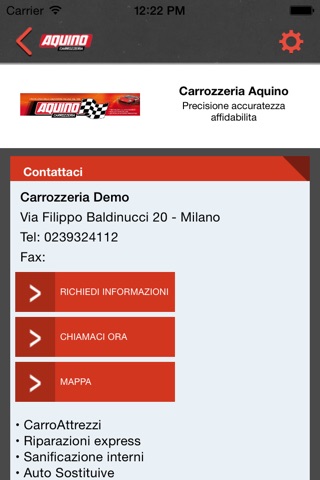 Carrozzeria Aquino screenshot 3