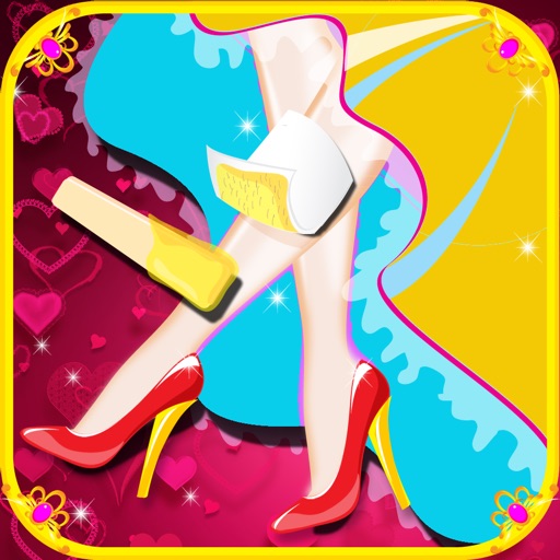 Princess Leg Waxing Salon Spa Free - Mega Makeover Games for Girls icon