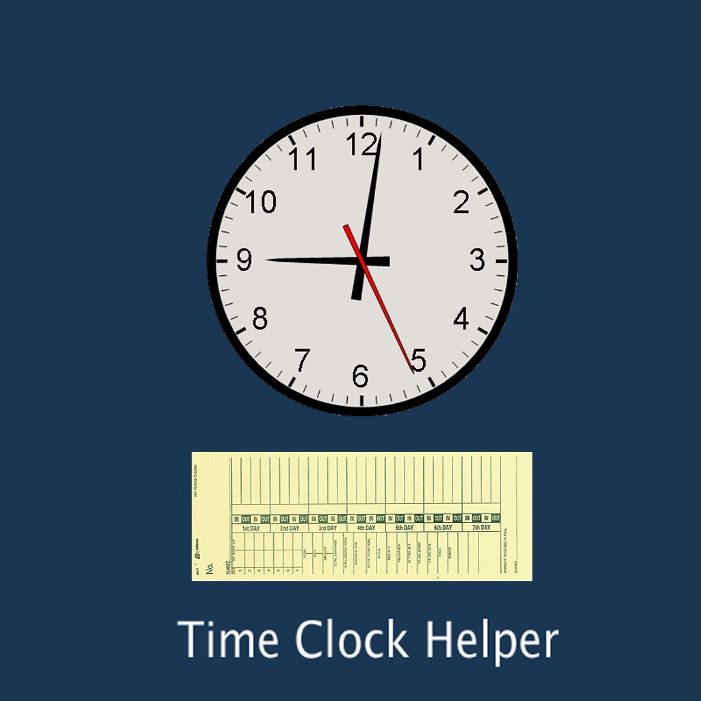 Time Clock Helper - Free icon