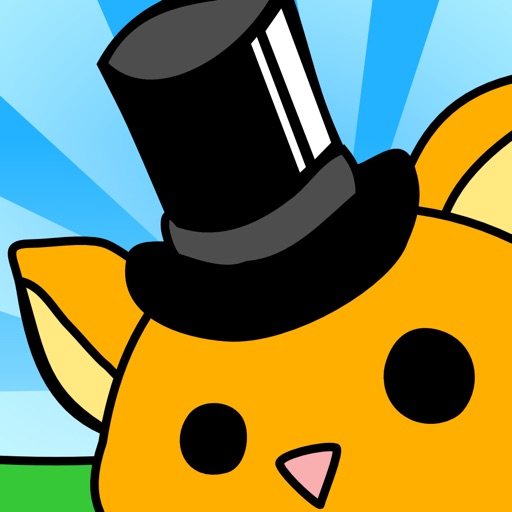 Fat Cat in a Top Hat Icon
