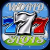 `` A Around The World 777 Slots - Megabucks Bonus Round Casino Loose Slot Machine