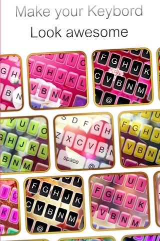 Custom Keyboard Love In My Heart : Color & Wallpaper Themes in the Valentine Sweet Style screenshot 3