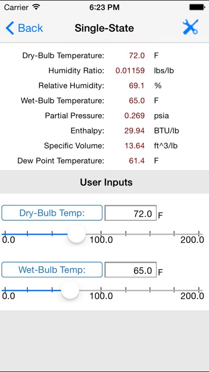 HVAC Psychrometric LT screenshot-4