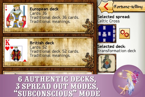 Playing Cards Fortune-tellings PRO - traditional divinations screenshot 3