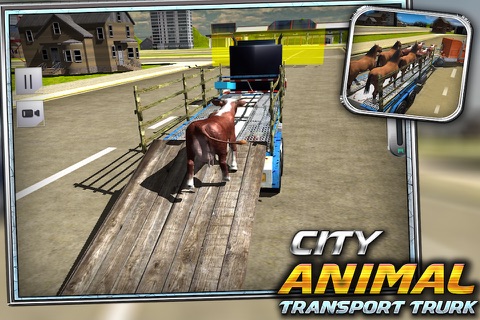 City Animal Transporter Truck screenshot 2