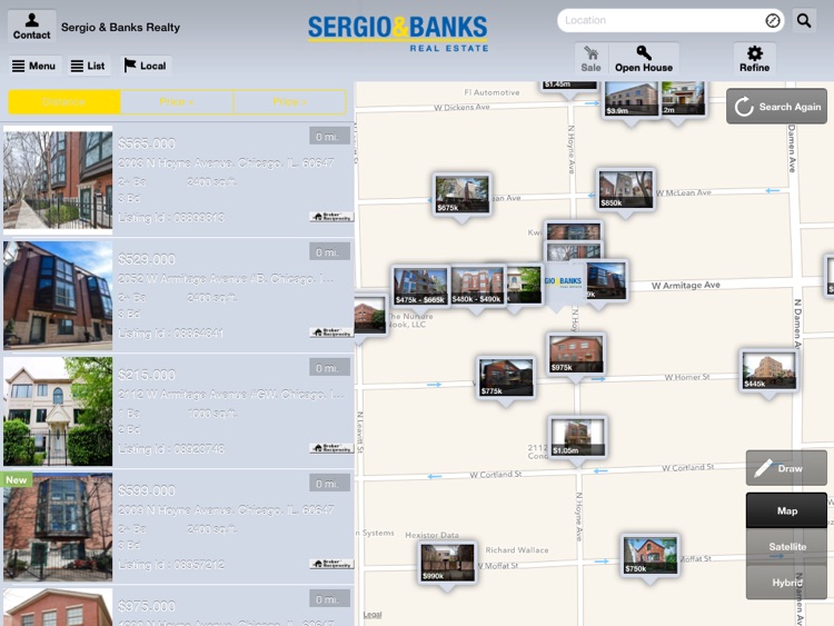 Sergio & Banks Realty for iPad