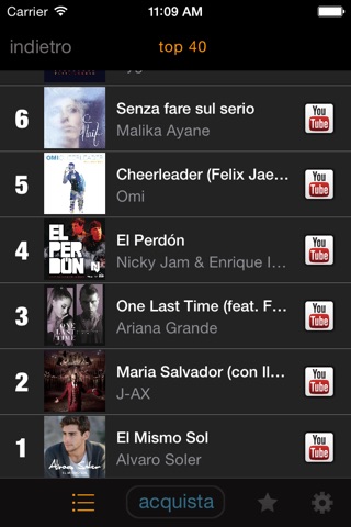 my9 Top 40 : IT classifiche musicali screenshot 3