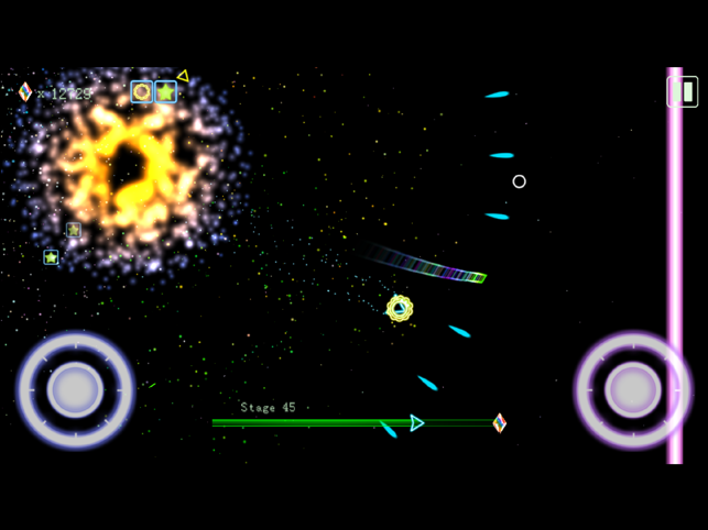 Barrage Space, game for IOS