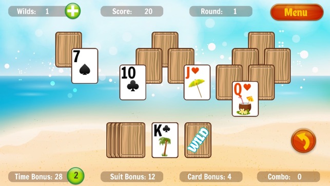 Summer Triple Peak Pyramid Solitaire(圖3)-速報App