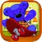 Teddy Bear Heart Couple - Stuffed Toys Skateboard Adventure (Premium)