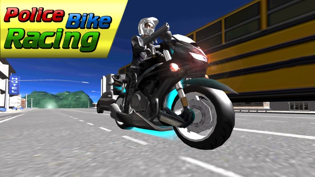 Police Bike Racing Simulator 3D – Chase & Shoot Crime Town S(圖1)-速報App