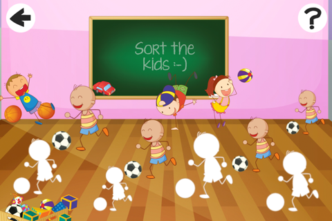 A Sort By Size Game for Children: Learn and Play with School Children screenshot 4