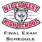 This app allows students of Niles West to find their final exam schedule for semester two of the 2014-2015 school year