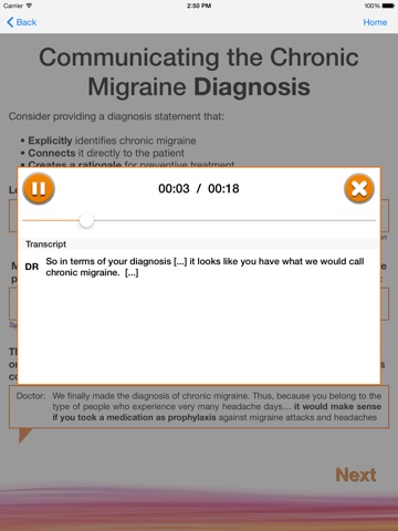 MigraineTalk screenshot 4