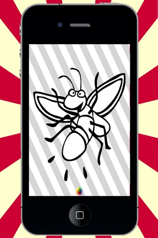 Coloring Book Insects screenshot 3