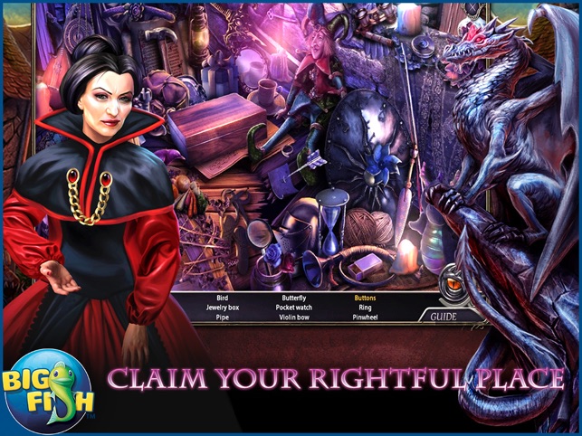 Dark Realm: Queen of Flames HD - A Mystical Hidden Object Ad(圖2)-速報App