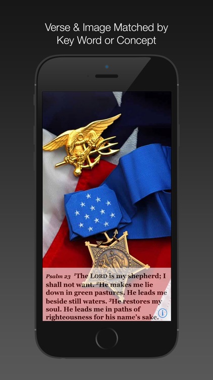 Navy Psalm Daily Quotes ESV
