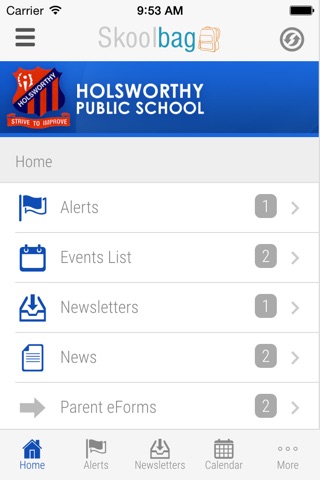 Holsworthy Public School - Skoolbag screenshot 2