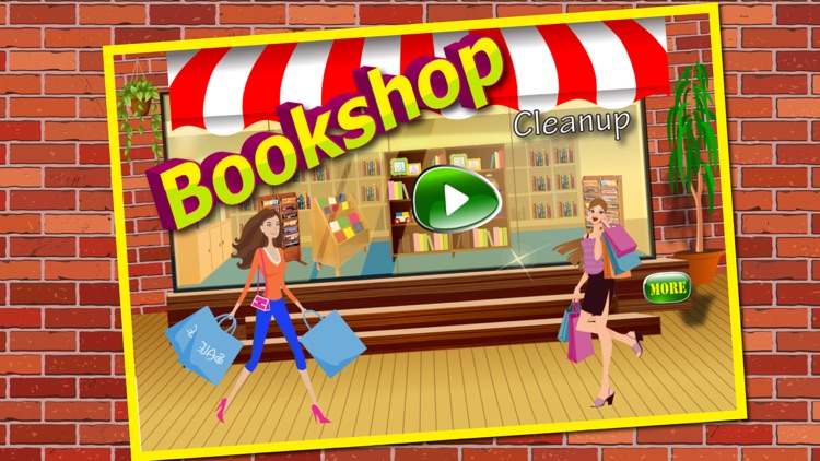 Bookshop cleanup & decoration - Crazy book store makeover & shop cleaning game