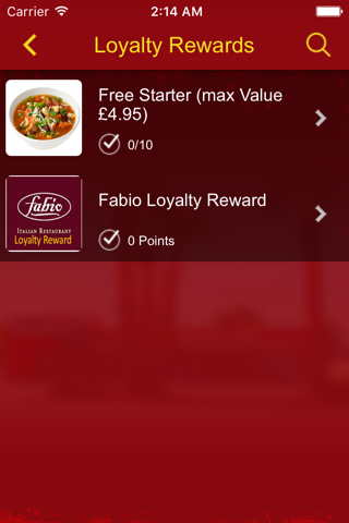 Fabio Italian Restaurant Swindon screenshot 2
