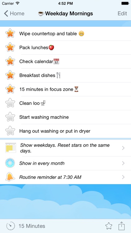 Home Routines