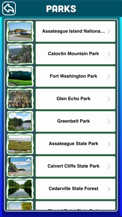 Maryland National & State Parks