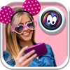 Cute Stickers Camera for Girls: Selfie Picture Decorator & Funny Face Photo Montage