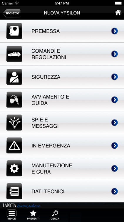Lancia Everywhere Mobile