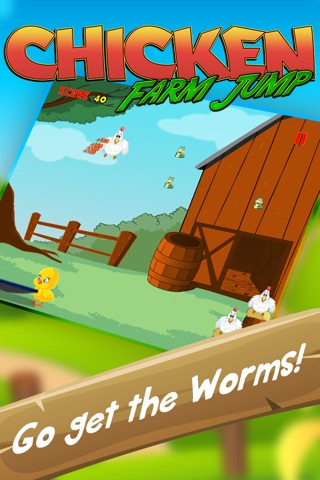 Chicken Farm Jump: Worm Warrior Heroes Pro screenshot 2