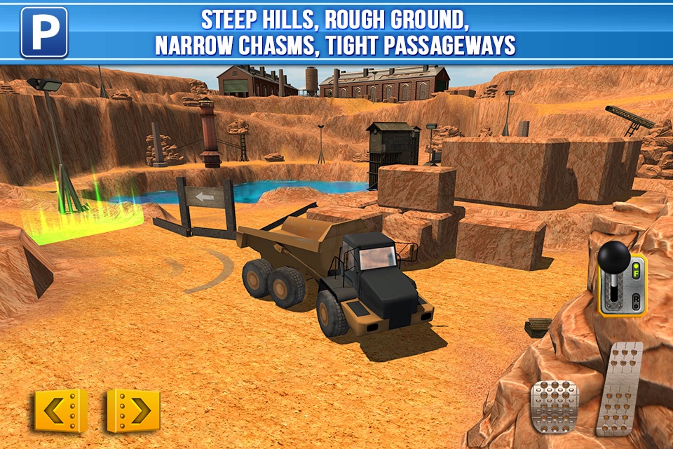 Mining Trucker Parking Simulator a Real Digger Construction Truck Car Park Racing Games screenshot 4