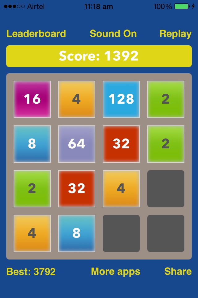 2048 NumShift screenshot 3