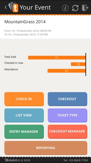 Ticketebo Door Scan Manager