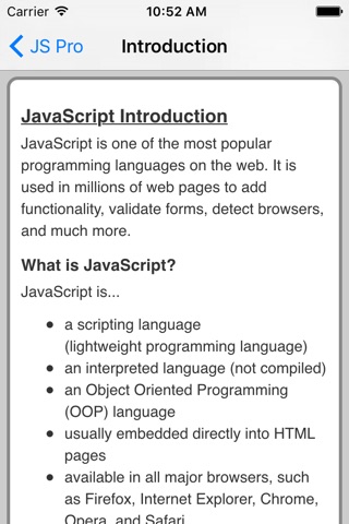 JS Pro screenshot 2