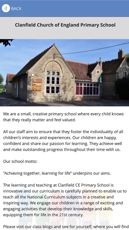 Clanfield Church of England Primary School