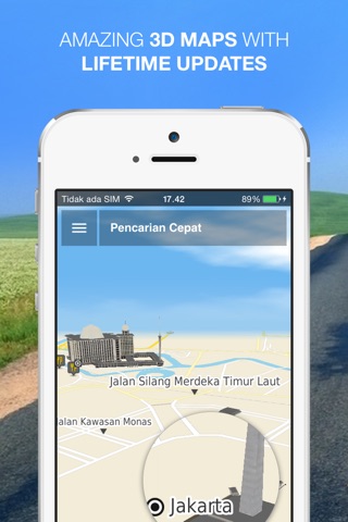 NLife Indonesia - Offline GPS Navigation & Maps screenshot 2