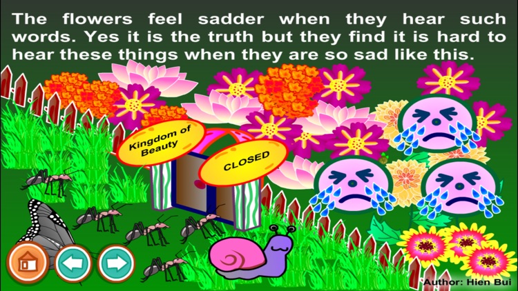 The story of Flower and Butterfly (Untold toddler story from Hien Bui)