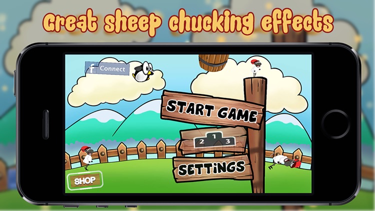 Chuck The Sheep - Mega Launcher