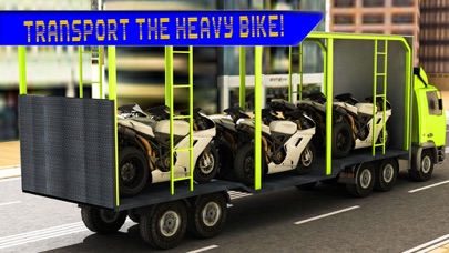 3Dオートバイシミュレータ貨物輸送トラックの運転手のおすすめ画像1