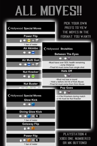 Guide - Mortal Kombat X Edition with Frame Data,Kustom Kombos, and Move Punisher Tools screenshot 2
